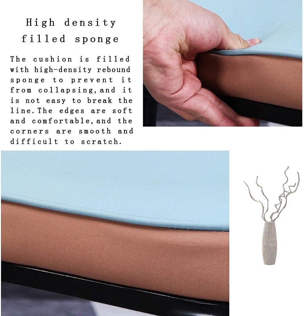 NZDY ダイニングチェアキッチンダイニングチェア、レザーメタルラック